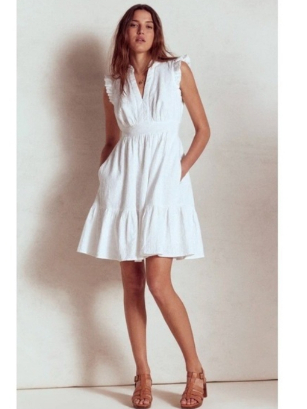 Boden Wren Double Cloth Dress NWT